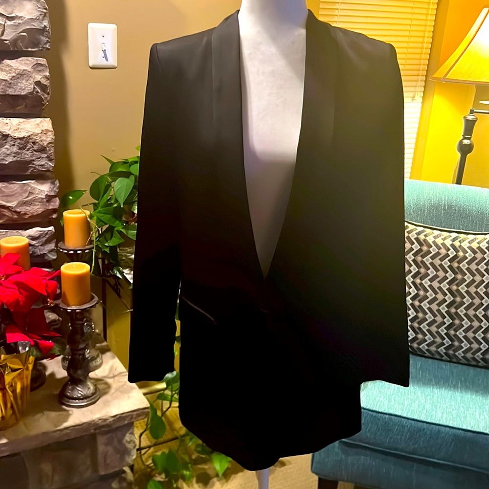 Satin blazer